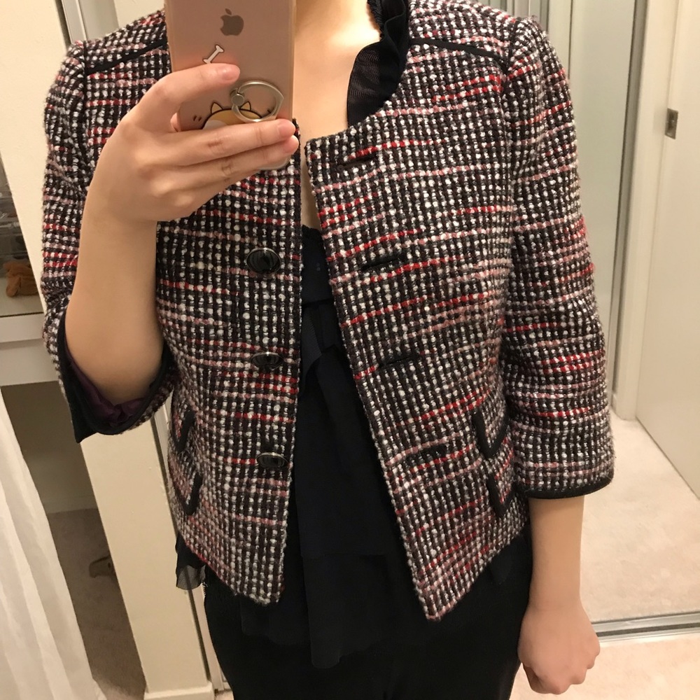 Loft tweed blazer